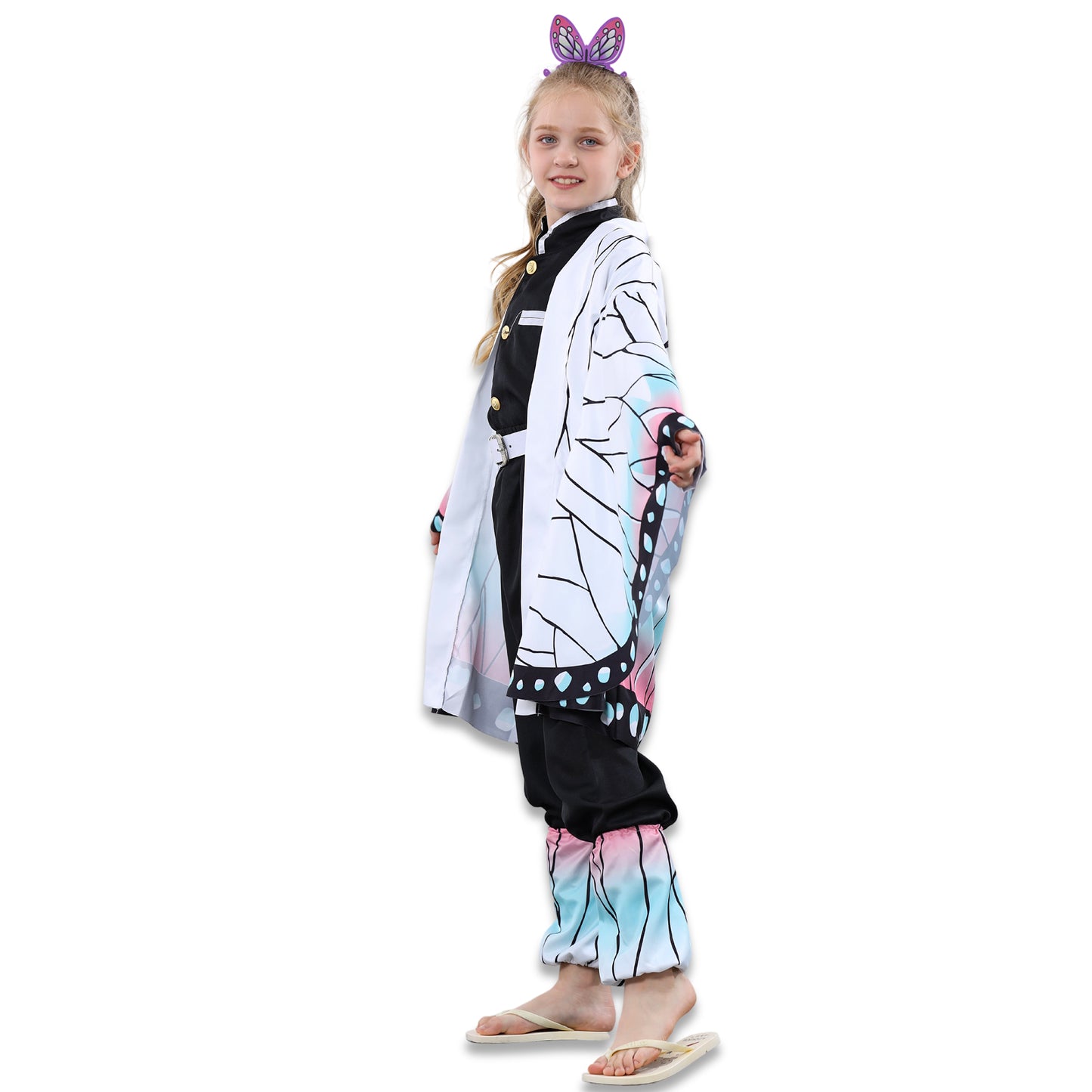 Cosplay Costume kimono Anime Cloak Outfit Christmas Thanksgiving Day Dress Uniform for Kids Girls and Women