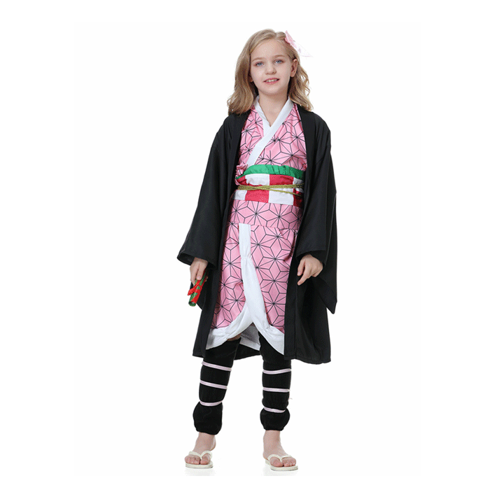 Cosplay Costume Kimono Anime Cosplay Outfits Cape Christmas Thanksgiving Day Uniform for Kids Girls and Women