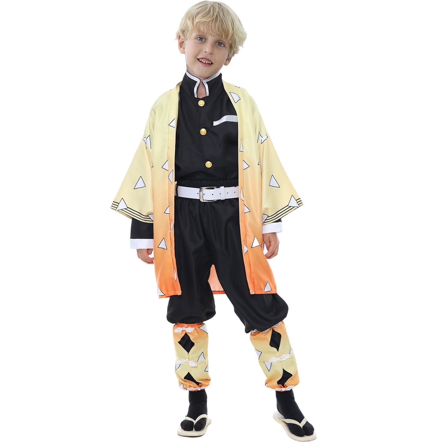 Cosplay Costume Kimono Outfits Christmas Uniform Thanksgiving Day Cape for Kids Boys and Men