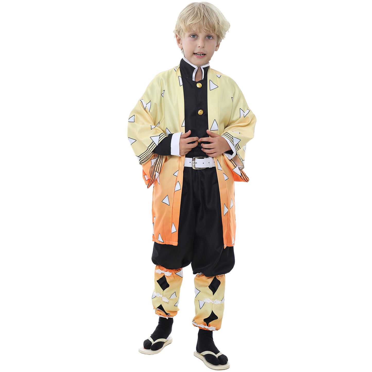 Cosplay Costume Kimono Outfits Christmas Uniform Thanksgiving Day Cape for Kids Boys and Men