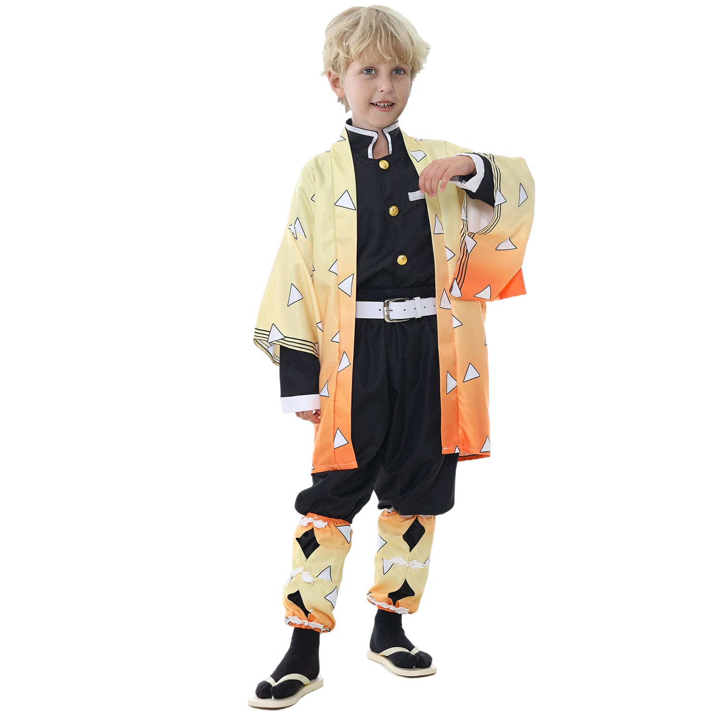 Cosplay Costume Kimono Outfits Christmas Uniform Thanksgiving Day Cape for Kids Boys and Men